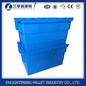 Caixa de plástico ecológico ondulado PP com tampa