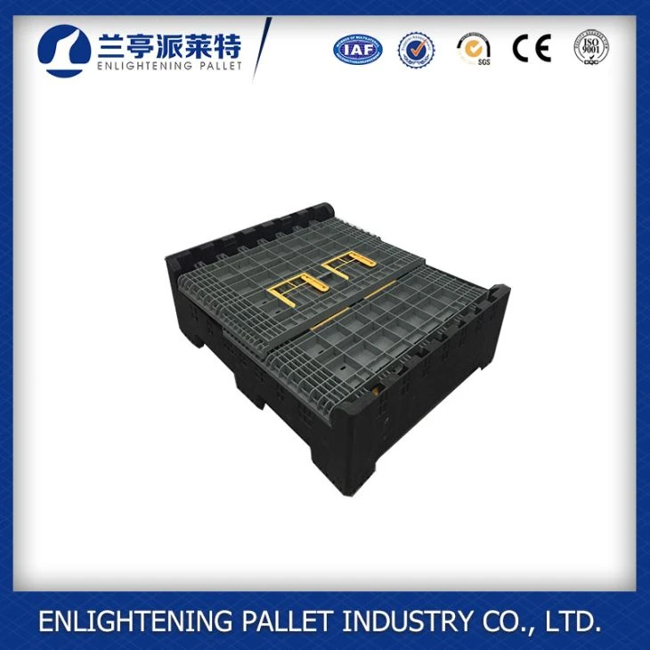 heavy duty HDPE collapsible plastic pallet box