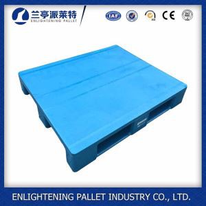 1200 * 1000 * 150mm Heavy Duty 3 Runners Closed Deck Hygeian Plastic Pallet