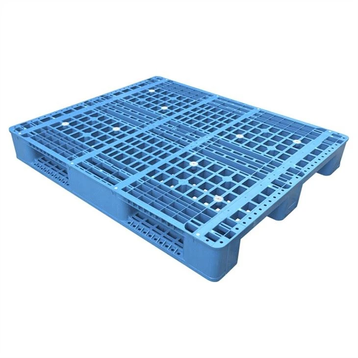 Palete de plástico rackável de deck aberto