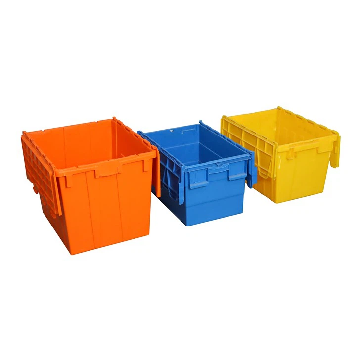 Plastic Moving Container Attached Lid From Chinese Manufacurer suppliers