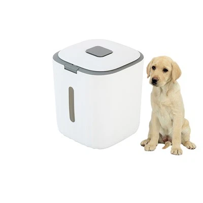 SEAL PROOÇA DE UMIDADE Aeronaves com lixo de lixo de pet -lixo recipiente de armazenamento de alimentos secos